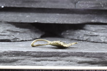 Load image into Gallery viewer, 14 K Yellow Gold Hand Crafted Aspen leaf Pendant Necklace, Image #5