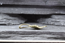 Load image into Gallery viewer, 14K Green Gold Aspen Leaf Pendant On A 14K Yellow Gold Chain, View #7