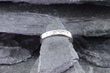 Load image into Gallery viewer, 14K White Gold Ladies Band Set With Baguette and Princess Cut Diamonds, View #1