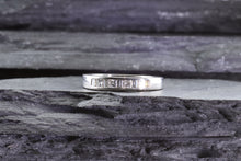 Load image into Gallery viewer, 14K White Gold Ladies Band Set With Baguette and Princess Cut Diamonds, View #7