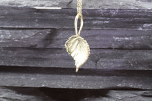 Load image into Gallery viewer, 14K Yellow Gold Aspen Leaf Pendants, View #2