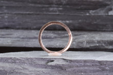 Load image into Gallery viewer, 14 Karat Rose Eternity Band Anniversary Ring With 34 Round Diamonds, View #6