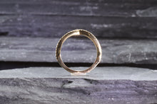 Load image into Gallery viewer, 14 Karat Rose Half Anniversary Anniversary Ring With 59 Round Diamonds, View #7