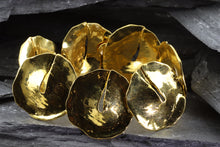 Load image into Gallery viewer, 18K Yellow Gold Plated Sterling Silver Fancy Link Bracelet,View #5