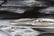 Load image into Gallery viewer, 20 Two Tone Sterling Silver and Blackened Wheat Chain, View 31