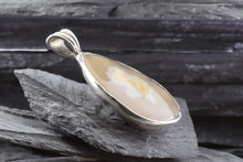 Load image into Gallery viewer, Free Form Agate and Sterling Silver Pendant, View #3