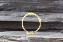 Load image into Gallery viewer, Lady's Two Tone 18 Karat Satin & Polished Contemporary Fashion Ring With One Blue Round Diamond, View #7