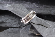 Load image into Gallery viewer, Lady's White 18 Karat Satin & Polished Contemporary Fashion Ring, View #2