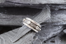 Load image into Gallery viewer, Lady's White 18 Karat Satin & Polished Contemporary Fashion Ring, View #3