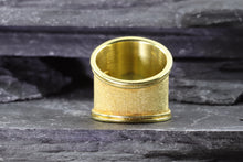 Load image into Gallery viewer, Lady's Y 18 Karat Satin & Polished Contemporary Fashion Ring With Round Blue Diamonds And Princess Cut Diamonds, View #7