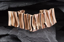 Load image into Gallery viewer, Rose Gold Over Sterling Silver Cuff Bracelet, View #6