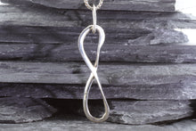 Load image into Gallery viewer, Sterling Silver Alpinvita Eternity Pendant Set, View #1