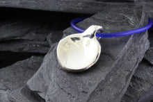 Load image into Gallery viewer, Sterling Silver Alpinvita Pendant With 18 In Blue Sport Necklace, View #2