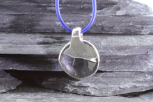 Load image into Gallery viewer, Sterling Silver Alpinvita Pendant With 18 In Blue Sport Necklace, View #4