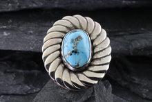Load image into Gallery viewer, Sterling Silver And Turquoise Ring, View #1