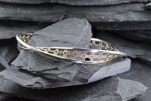 Load image into Gallery viewer, Sterling Silver Bangle, Zia, View #1