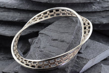 Load image into Gallery viewer, Sterling Silver Bangle, Zia, View #2