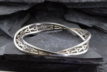 Load image into Gallery viewer, Sterling Silver Bangle, Ankh, View #3