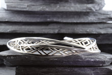Load image into Gallery viewer, Sterling Silver Bangle, Arapahoe, View #3