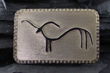 Load image into Gallery viewer, Handmade Sterling Silver Elk Belt Buckle, View #1