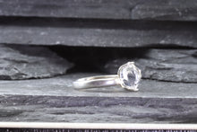 Load image into Gallery viewer, Sterling Silver Herkimer Diamond Ring, Size 6.75, View #2