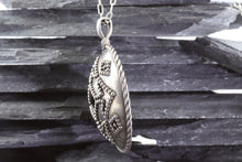 Load image into Gallery viewer, Sterling Silver Native Style Pendant Set With Turquoise, View #2