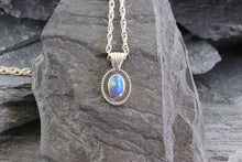 Load image into Gallery viewer, Sterling Silver Opal Doublet, View #2