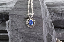 Load image into Gallery viewer, Sterling Silver Opal Doublet Pendant Set, View #3