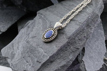 Load image into Gallery viewer, Sterling Silver Opal Doublet Pendant Set, View #4