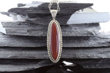 Load image into Gallery viewer, Sterling Silver Pendant Set with Agate, View #1