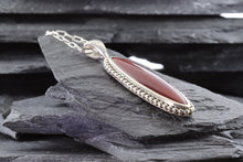 Load image into Gallery viewer, Sterling Silver Pendant Set with Agate, View #3