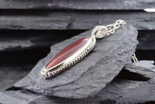 Load image into Gallery viewer, Sterling Silver Pendant Set with Agate, View #4