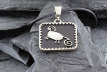 Load image into Gallery viewer, Sterling Silver Ram Petroglyph Pendant, View #2