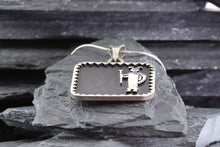 Load image into Gallery viewer, Sterling Silver Shaman Petroglyph Pendant, View #2