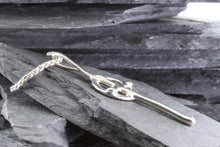 Load image into Gallery viewer, Sterling Silver Wandering Saints Celtic Cross, View #3