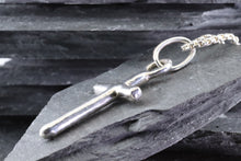 Load image into Gallery viewer, Sterling Silver Wandering Saints Cross Pendant, View #3