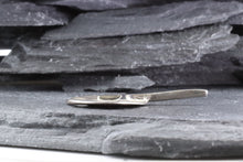 Load image into Gallery viewer, Sterling Silver Wandering Saints Embossed Cross Pendant With Leather Necklace, View #5