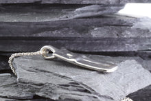 Load image into Gallery viewer, Sterling Silver Wandering Saints Embossed Cross Pendant, View #3