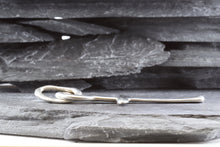 Load image into Gallery viewer, Sterling Silver Wandering Saints Embossed Cross Pendant, View #3