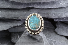 Load image into Gallery viewer, Sterling Silver and Turquoise Ring, View #1