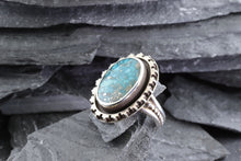 Load image into Gallery viewer, Sterling Silver and Turquoise Ring, View #2