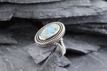 Load image into Gallery viewer, Sterling Silver and Turquoise Ring, View #4
