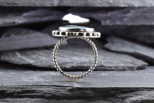 Load image into Gallery viewer, Sterling Silver and Turquoise Ring, View #5
