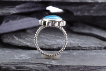 Load image into Gallery viewer, Sterling Silver and Turquoise Ring, View #7