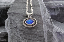 Load image into Gallery viewer, Sterling Silver Opal Doublet, View #3