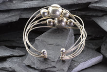 Load image into Gallery viewer, Unisex Sterling Silver Totality Cuff, View #4