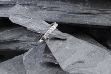 Load image into Gallery viewer, White Gold & Diamond Half Eternity Anniversary Ring