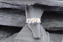 Load image into Gallery viewer, White Platinum 3 Stone 2.41 Tw, Round Diamonds, all F VS2 Diamond, View #1