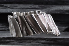 Load image into Gallery viewer, White Sterling Silver Cuff Bracelet With Fresh Water Pearls, View #6