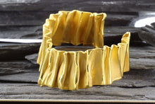 Load image into Gallery viewer, Yellow Gold Over Sterling Silver Cuff Bracelet, View #3